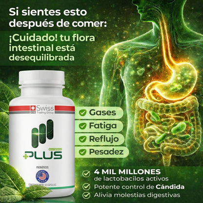 Bacterium Plus™ – Probiótico Control de Cándida – Adiós Hinchazón en 30 Días