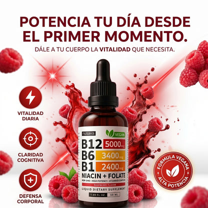 VITAMINA B12 - Energía y Bienestar - Más Energía y Concentración Todos los Días