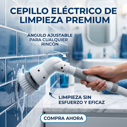 Cepillo Eléctrico de Limpieza - Limpieza Profunda - Elimina suciedad difícil en menos tiempo