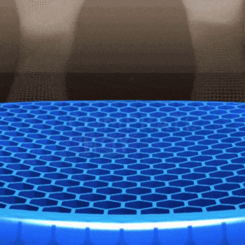 COJÍN ORTOPEDICO DE GEL - Soporte Ergonómico para Asiento - Siéntate con mayor comodidad durante horas