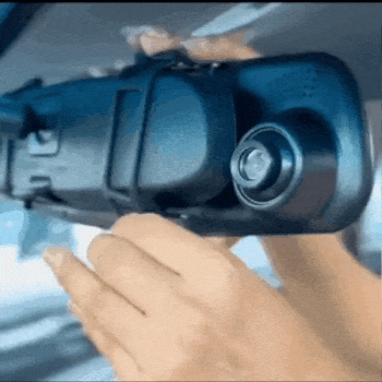 ESPEJO RETROVISOR CON CAMARA - Graba y visualiza - Conduce con más confianza