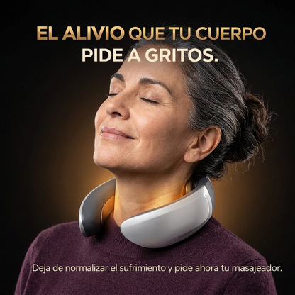 NeuroNeck Pro™ - Masajeador Cervical que Activa Puntos de Presión - Reduce Tinitus y Dolor Diario en Minutos