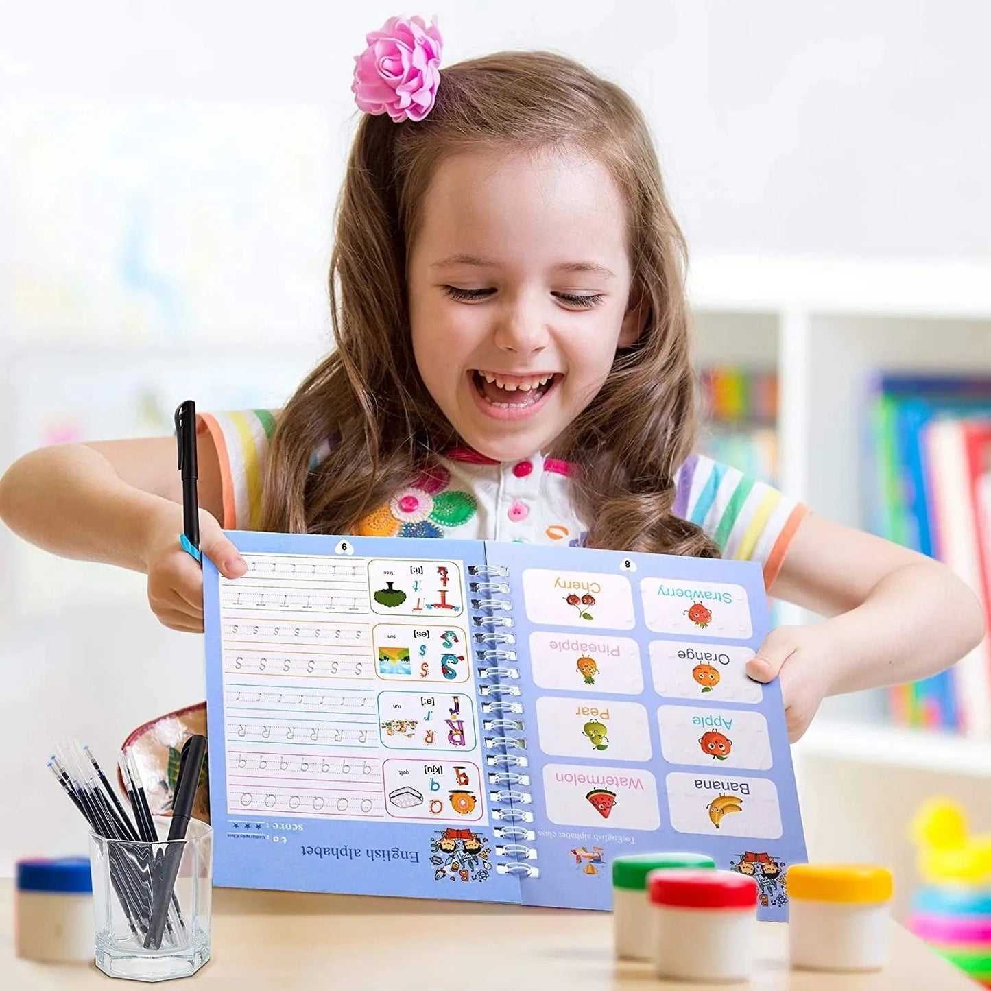 4 Libros Montessori – Práctica de Escritura - Entretención Para Tus Niños