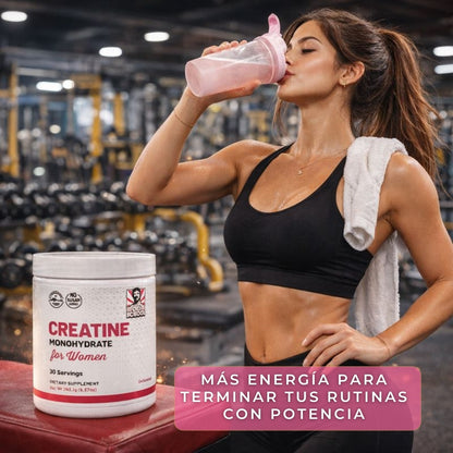 Creatinina para Mujer – Aumentar Fuerza – Resultados Visibles en 30 Días