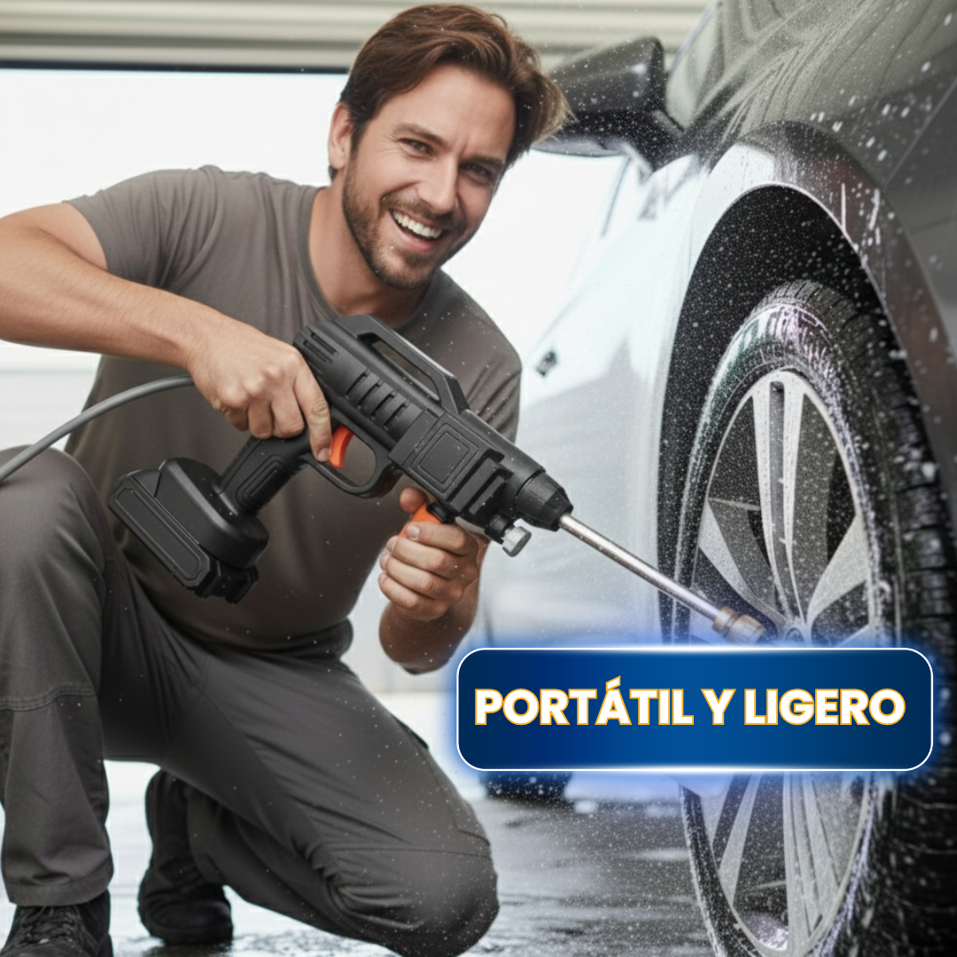 Hidrolavadora Portátil – Limpieza a Presión – Resultados en Minutos
