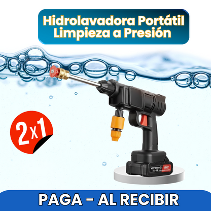 Hidrolavadora Portátil – Limpieza a Presión – Resultados en Minutos