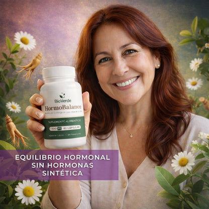 HORMOBALANCE™ – Regulador Hormonal Natural – Menopausia en Armonía