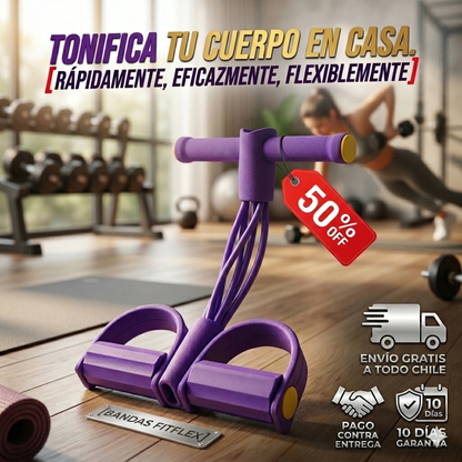 Bandas FitFlex - Fortalece y define sin pesas ni máquinas