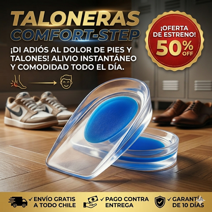 Taloneras Comfort - Soporte Ergonómico - Descansa tus Pies en Cada Paso