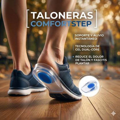 Taloneras Comfort - Soporte Ergonómico - Descansa tus Pies en Cada Paso