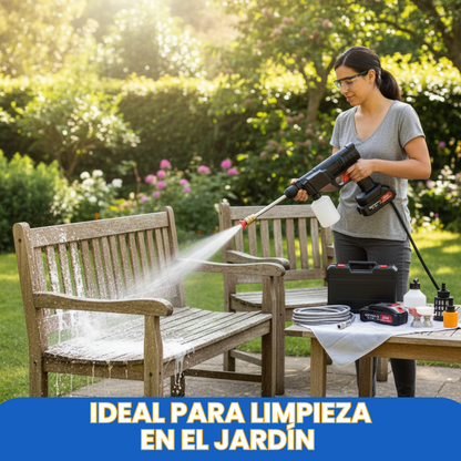 Hidrolavadora Portátil – Limpieza a Presión – Resultados en Minutos
