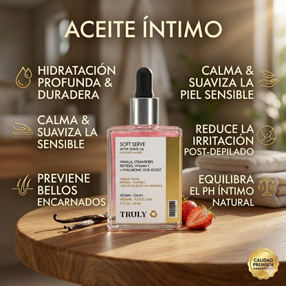 ACEITE TRULY INTIMO 50ML - Piel Suave y olorosa sin Irritación desde el Primer Uso