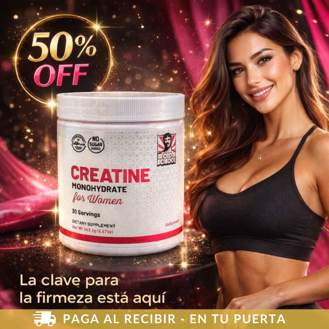 Creatinina para Mujer – Aumentar Fuerza – Resultados Visibles en 30 Días