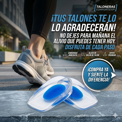 Taloneras Comfort - Soporte Ergonómico - Descansa tus Pies en Cada Paso