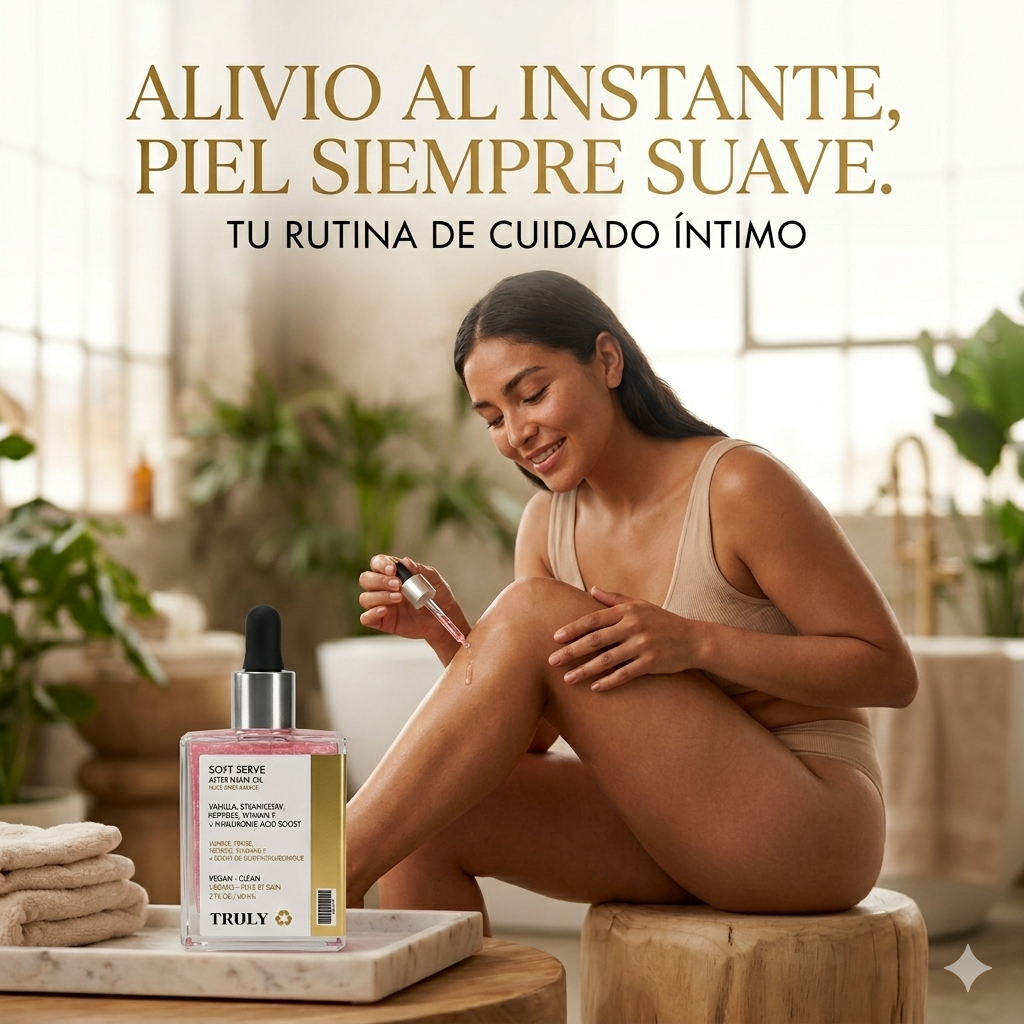 ACEITE TRULY INTIMO 50ML - Piel Suave y olorosa sin Irritación desde el Primer Uso