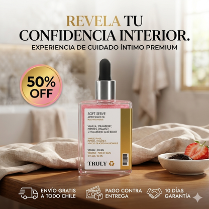 ACEITE TRULY INTIMO 50ML - Piel Suave y olorosa sin Irritación desde el Primer Uso