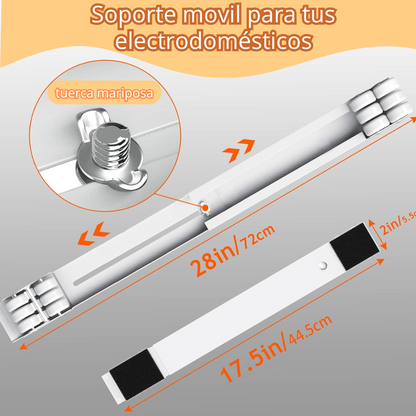 Soporte Para Electrodomésticos - Desplaza y limpia en segundos